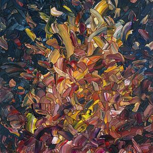 Abstract Fire Acrylic by James Rafferty