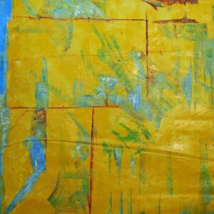 Abstract Yellow Acrylic by Priya Anand