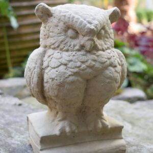 Concrete Owl Sculpture