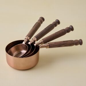 Copper Measuring Cups Set of 4