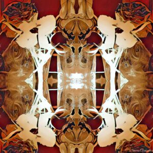 Crimson Abstract No. 1 Limited Edition by Samuel Vance