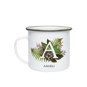Enamel Mug Botanical Print
