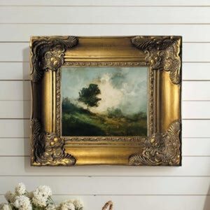 Gold Leaf Framed Landscape Print
