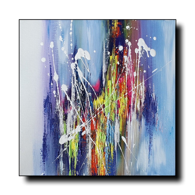 Golden Fields Acrylic by Priya Anand