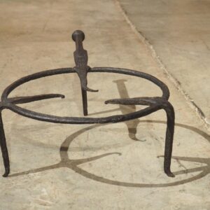 Hand-Forged Iron Trivet
