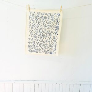 Hand-Printed Linen Tea Towel Set of 2