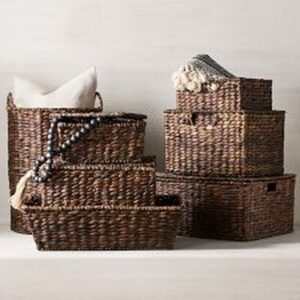Handwoven Seagrass Basket Set of 3