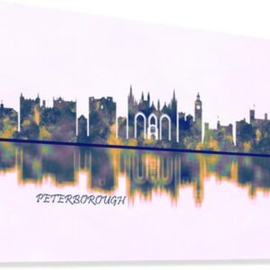 Peterborough Skyline Photographic Print