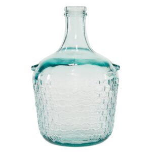 Recycled Glass Vase Bubble Texture