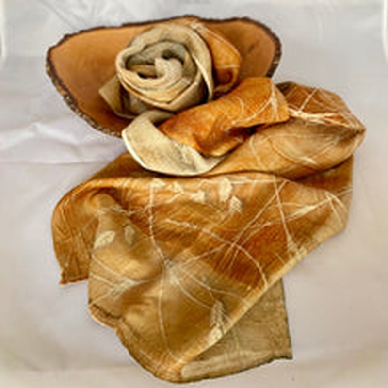 Silk Botanical Scarf