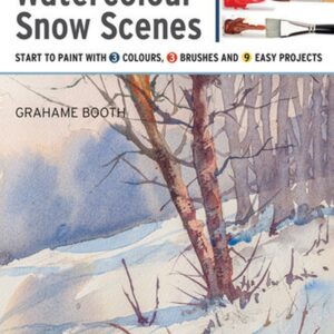 Snow Scene Watercolour by Fiona Blake