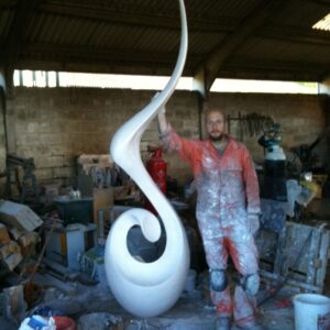 The Awakening Large Bronze Resin by Oliver Reed