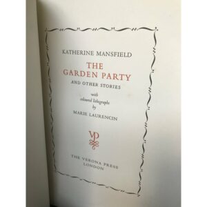The Garden Party Limited Edition by Clara Hutchins