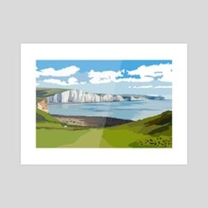 The White Cliffs Photographic Print by Tom Ashby